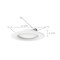 Satco 9.2 Watt LED 5-6 in 3000K Warm White Downlight Retrofit